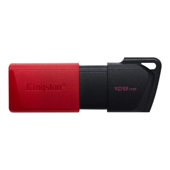 Kingston DataTraveler Exodia M 128 GB – pendrive USB-A, wariant Czarno-czerwony.