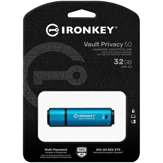 Pendrive Kingston IronKey Vault Privacy 50 32 GB szyfrowany