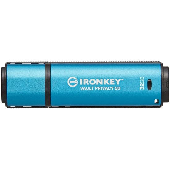 Pendrive Kingston IronKey Vault Privacy 50 32 GB AES-256 – widok dokładnego wariantu IKVP50/32GB.
