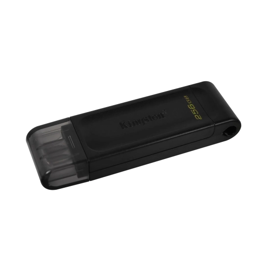 Pendrive Kingston DataTraveler 70 256 GB (DT70/256GB), zdejmowana zaślepka.