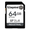 Karta pamięci Kingston Industrial 64 GB SDXC, model SDIT/64GB.