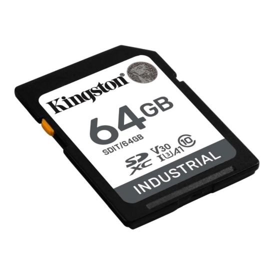 Kingston Industrial 64 GB SDXC SDIT/64GB U3 V30