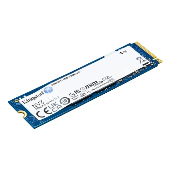 Dysk SSD Kingston NV3 1 TB M.2 2280 PCIe 4.0 SNV3S/1000G