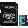 Karta pamięci Kingston Canvas Go Plus Gen4 128 GB, format microSDXC, model SDCG4/128GB, kolor czarny.