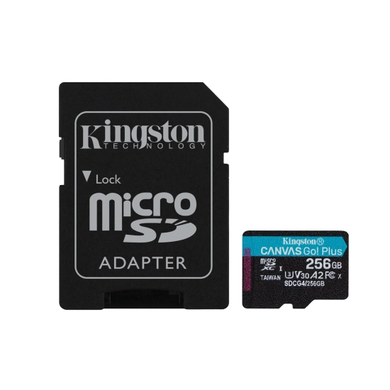 Kingston Karta microSDXC Canvas Go Plus Gen 4 256 GB SDCG4/256GB