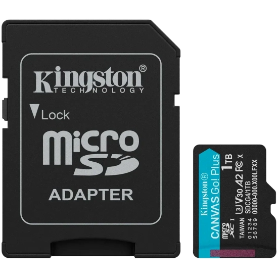 Karta microSD Kingston Canvas Go! Plus SDCG4/1TB 1 TB z adapterem