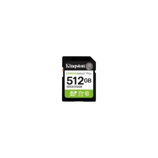 Kingston Karta SDXC Canvas Select Plus Gen 3 512 GB SDS3/512GB