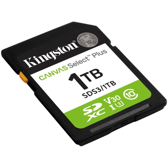 Kingston Karta SDXC Canvas Select Plus Gen 3 1 TB SDS3/1TB