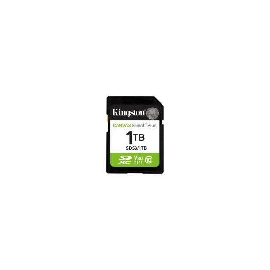 Kingston Karta SDXC Canvas Select Plus Gen 3 1 TB SDS3/1TB