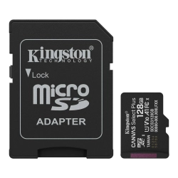 Karta microSD Kingston Canvas Select Plus SDCS3/128GB 128 GB z adapterem