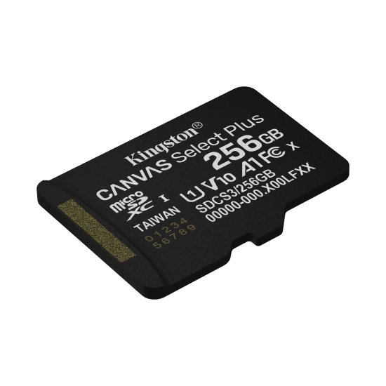 Karta microSD Kingston Canvas Select Plus SDCS3/256GB 256 GB z adapterem
