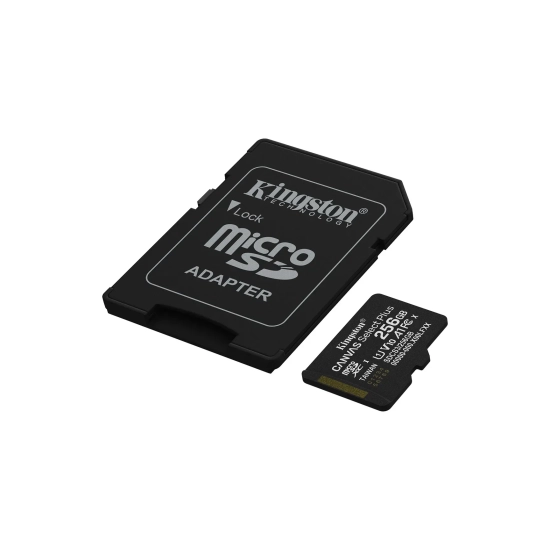 Karta microSD Kingston Canvas Select Plus SDCS3/256GB 256 GB z adapterem