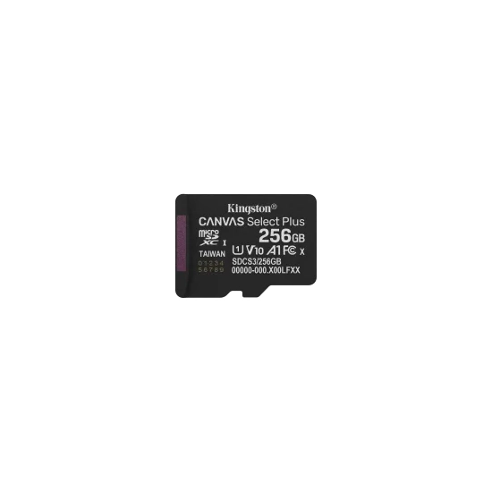 Kingston Karta microSDXC Canvas Select Plus Gen 3 256 GB SDCS3/256GBSP