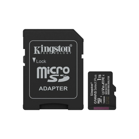 Karta microSD Kingston Canvas Select Plus SDCS3/1TB 1 TB z adapterem