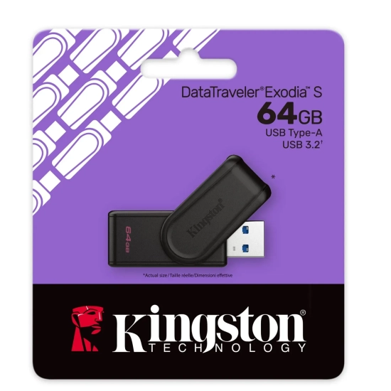 Pendrive Kingston DataTraveler Exodia S DTXS/64GB 64 GB USB 3.2 Gen 1