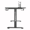 Biurko gamingowe Ultradesk MOMENTUM - czarne, 152,5 × 70 cm UDESK-MM-BK