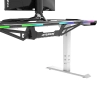 Biurko gamingowe Ultradesk FORCE SNOW - białe, 166 × 70 cm UDESK-FO-WW
