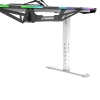 Biurko gamingowe Ultradesk FORCE SNOW - białe, 166 × 70 cm UDESK-FO-WW