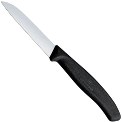 Victorinox Nóż do obierania gładki dł. 80/189 mm - czarny
