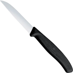 Victorinox Nóż do obierania ząbkowany dł. 80/189 mm - czarny