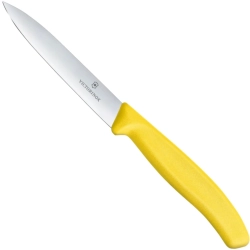 Victorinox Nóż do jarzyn gładki dł. 100/212 mm - żółty