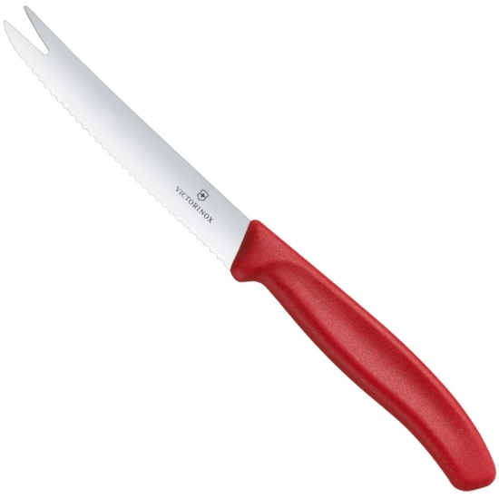 Victorinox Nóż do sera kiełbasy dł. 110/219 mm - czerwony