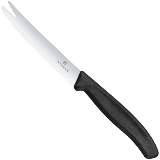 Victorinox Nóż do sera kiełbasy dł. 110/219 mm - czarny
