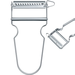 Victorinox Obieraczka do warzyw owoców z ostrzem Julienne STAR - srebrna