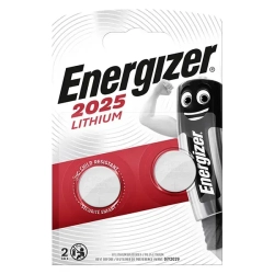 Baterie litowe Energizer CR2025 3V 2 szt. Baterie litowe Energizer CR2025 3V 2 szt.