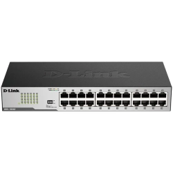 D-LINK Switch 24 x 1000/100/10Mbps, Niezarządzalny
