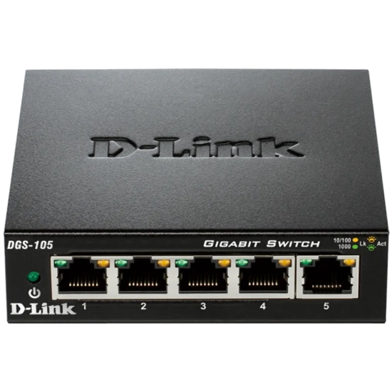 D-LINK 5-Port Gigabit Unmanaged Desktop Switch