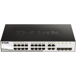 D-LINK 16 10/100/1000 Base-T port with 4 x 1000Base-T /SFP ports