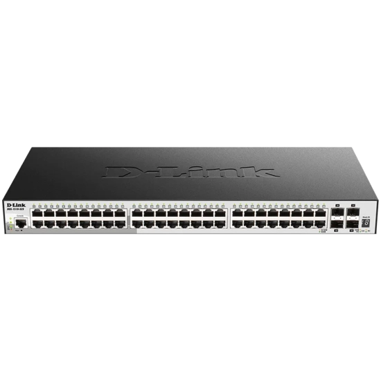 D-LINK 52-Port Gigabit Stackable POE Smart Managed Switch including 4 10G