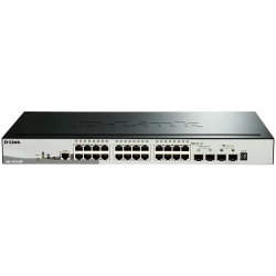 Switch zarządzalny D-Link DGS-1510-28X/E: 24 porty Gigabit Ethernet i 4
