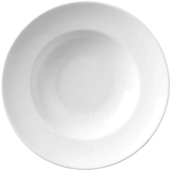 Hendi Talerz do pasty makaronu Speciale biały śr. 265 x 50 mm - zestaw 6