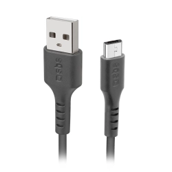 SBS Kabel przewód USB-A - Micro-USB 1m - czarny
