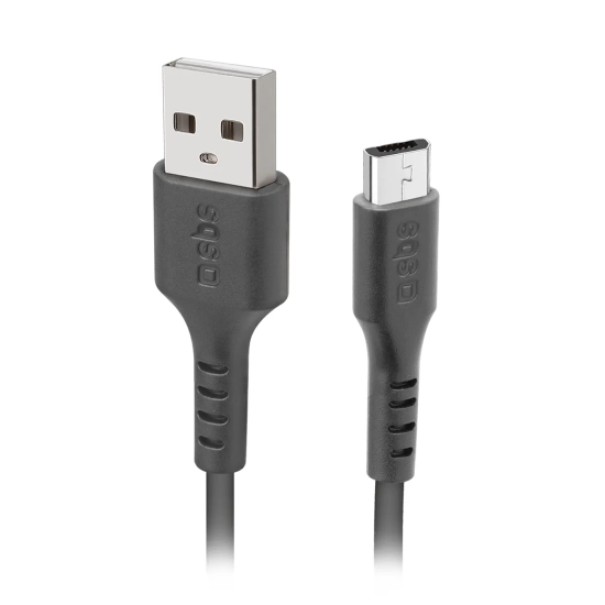 SBS Kabel przewód USB-A - Micro-USB 1m - czarny