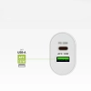 SBS Ładowarka sieciowa Power Delivery USB-A USB-C 20W - biała