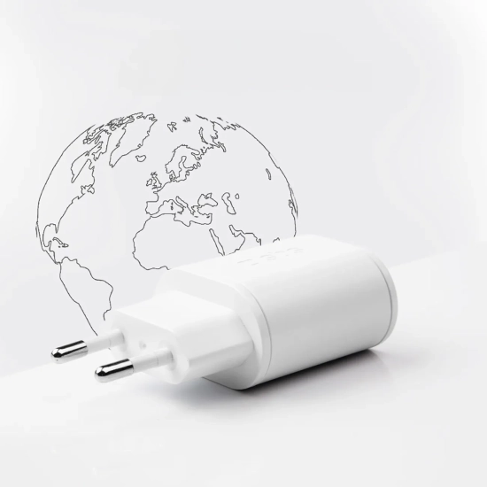 SBS Ładowarka sieciowa Power Delivery USB-A USB-C 20W - biała