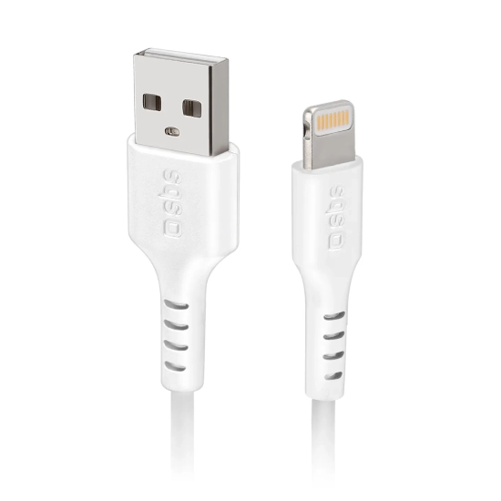 SBS Kabel przewód USB-A - iPhone Lightning - biały