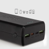 SBS Powerbank 30000 mAh USB-C USB-A - czarny