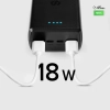 SBS Powerbank 30000 mAh USB-C USB-A - czarny