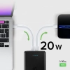 SBS Powerbank 30000 mAh USB-C USB-A - czarny