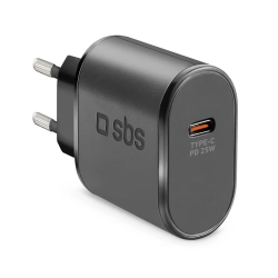 SBS Ładowarka sieciowa Power Delivery USB-C 25W - czarna