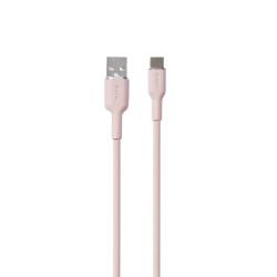 PURO Kabel przewód USB-A - USB-C 1.5m - różowy
