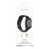 Pasek silikonowy do zegarka Apple Watch 38 40 41 mm Icon czarny - 2 szt