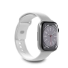 PURO Pasek silikonowy do zegarka Apple Watch 42 44 45 49 mm Icon biały - 2