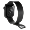 Pasek na zegarek Apple Watch 42 44 45 49mm Milanese - czarny