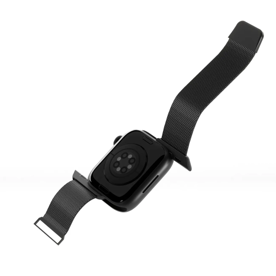 PURO Pasek na zegarek Apple Watch 42 44 45 49mm Milanese - czarny