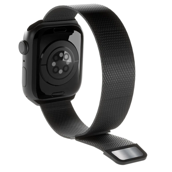 PURO Pasek na zegarek Apple Watch 42 44 45 49mm Milanese - czarny